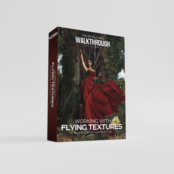 Working with flying textures course by luca storelli